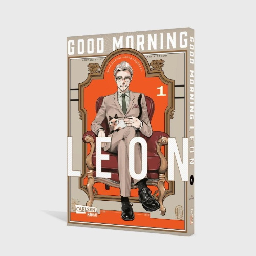 Buchcover und Innenansicht für das Buch: Good Morning Leon