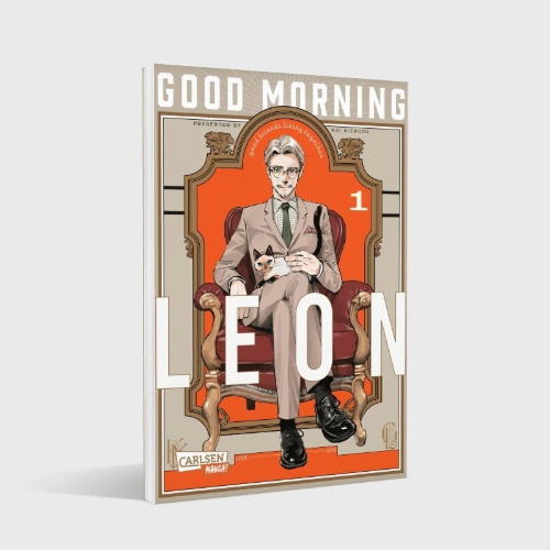 Buchcover und Innenansicht für das Buch: Good Morning Leon