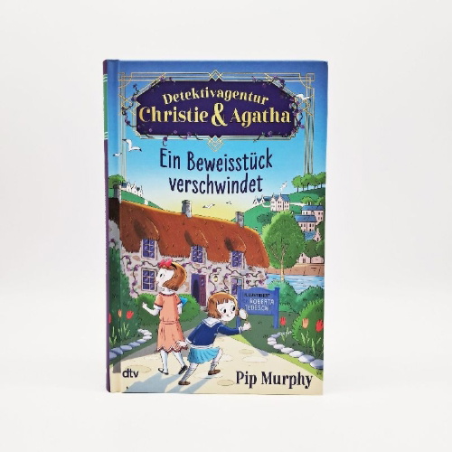 Buchcover und Innenansicht für das Buch: Christie and Agatha's Detective Agency - A Discovery Disappears