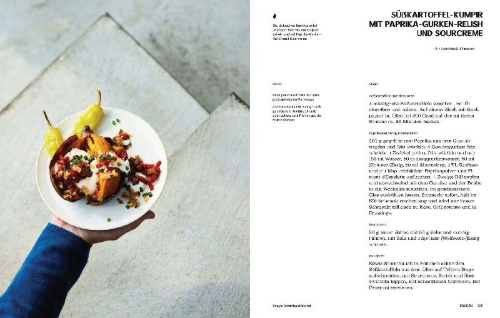 Buchcover und Innenansicht für das Buch: Simple & Clever Cooking