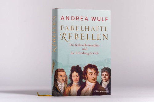 Buchcover und Innenansicht für das Buch: Magnificent Rebels: The First Romantics and the Invention of the Self