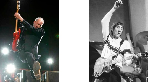 Buchcover und Innenansicht für das Buch: The Who. The Official History