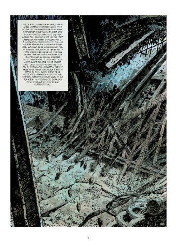 Buchcover und Innenansicht für das Buch: Metro 2033 (Comic). Band 1 (von 4)