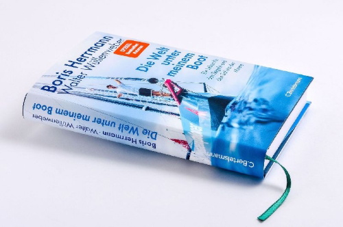 Buchcover und Innenansicht für das Buch: Die Welt unter meinem Boot