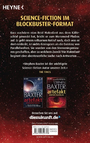 Buchcover und Innenansicht für das Buch: World Engines - Creator (Artefakt Book 2)