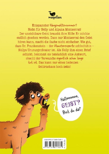 Buchcover und Innenansicht für das Buch: Little Miss Frankenstein - Macht euch bereit zur Geisterzeit