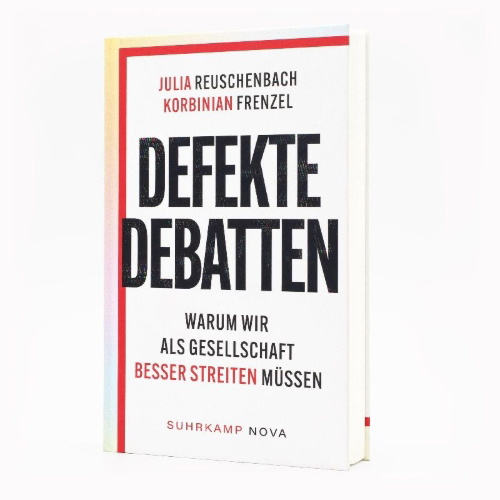 Buchcover und Innenansicht für das Buch: Defekte Debatten