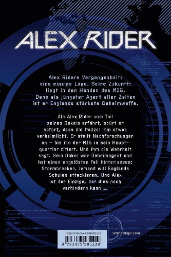 Buchcover und Innenansicht für das Buch: Stormbreaker / Das Geheimnis von Port West