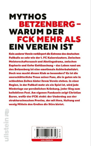 Buchcover und Innenansicht für das Buch: 1. FC Kaiserslautern