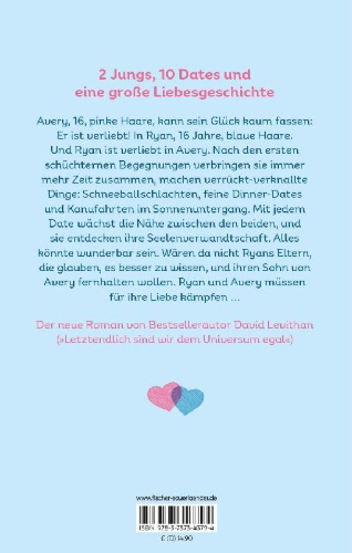 Buchcover und Innenansicht für das Buch: Ryan and Avery