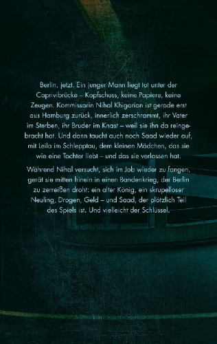Buchcover und Innenansicht für das Buch: Die Toten von morgen - Thriller (Berliner Schattenwelt 2)