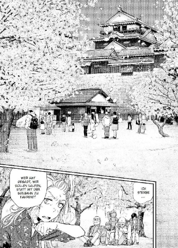Buchcover und Innenansicht für das Buch: Sora wo Matotte - In Himmel gehüllt 03