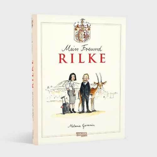 Buchcover und Innenansicht für das Buch: Mein Freund Rilke