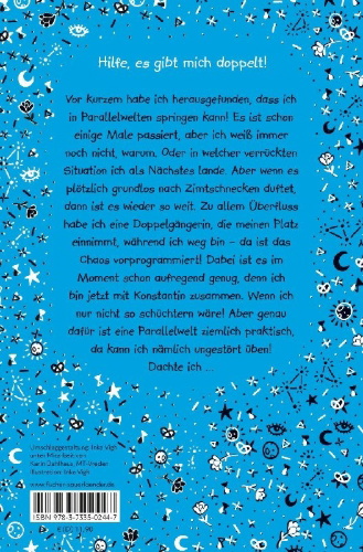 Buchcover und Innenansicht für das Buch: Zimt und zurück