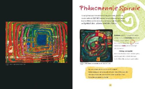 Buchcover und Innenansicht für das Buch: Träume ernten - Hundertwasser für Kinder