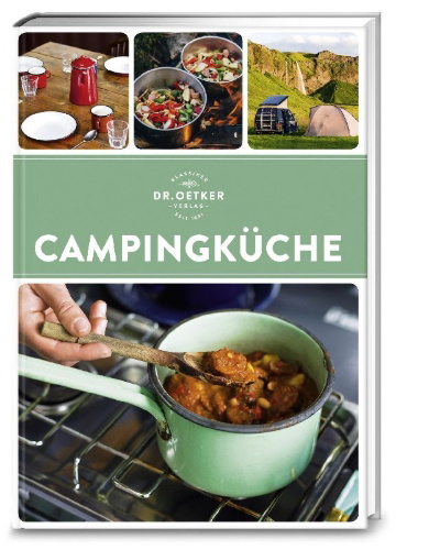 Buchcover und Innenansicht für das Buch: Campingküche
