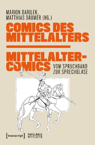 Buchcover und Innenansicht für das Buch: Comics des Mittelalters - Mittelaltercomics