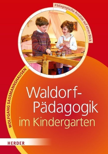 Buchcover und Innenansicht für das Buch: Waldorf-Pädagogik im Kindergarten