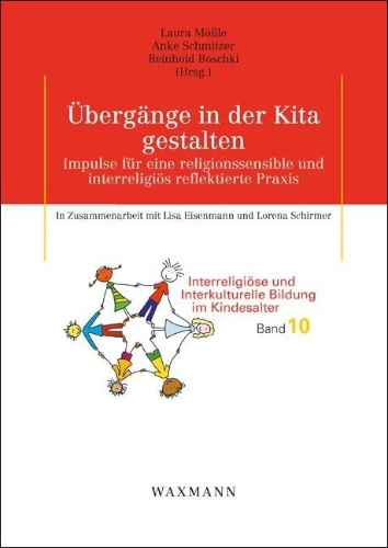Buchcover und Innenansicht für das Buch: Übergänge in der Kita gestalten