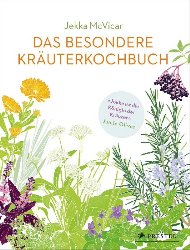 Buchcover und Innenansicht für das Buch: Jekka's Herb Cookbook