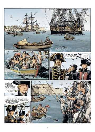 Buchcover und Innenansicht für das Buch: USS Constitution. Band 2