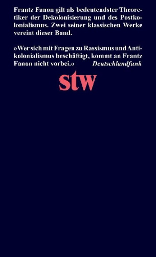Buchcover und Innenansicht für das Buch: Aspekte der Algerischen Revolution / Die Verdammten dieser Erde