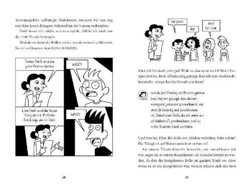 Buchcover und Innenansicht für das Buch: Loki - Voll vergöttert!