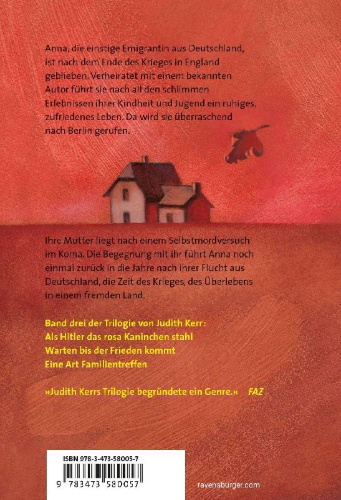 Buchcover und Innenansicht für das Buch: Eine Art Familientreffen