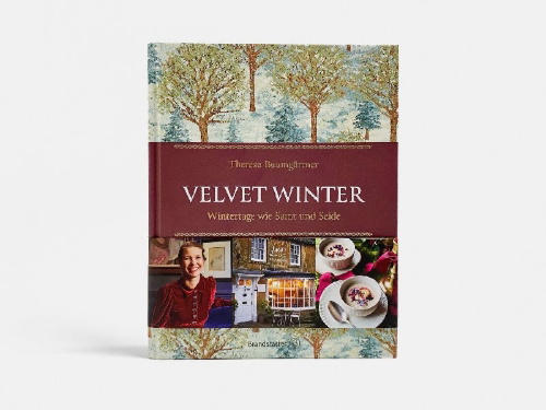 Buchcover und Innenansicht für das Buch: Velvet Winter