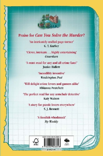 Buchcover und Innenansicht für das Buch: Can You Solve the Murder? - The Forest of Death