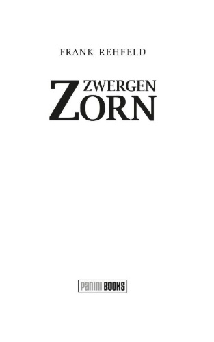 Buchcover und Innenansicht für das Buch: Zwergenzorn
