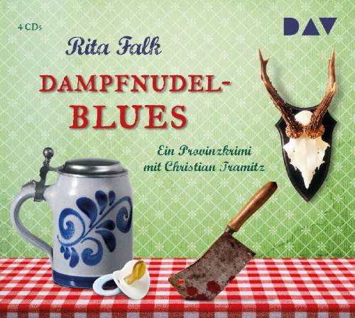 Buchcover und Innenansicht für das Buch: Dampfnudelblues. Der 2. Fall für den Eberhofer. Ein Provinzkrimi