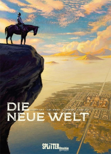 Buchcover und Innenansicht für das Buch: Le Nouveau Monde