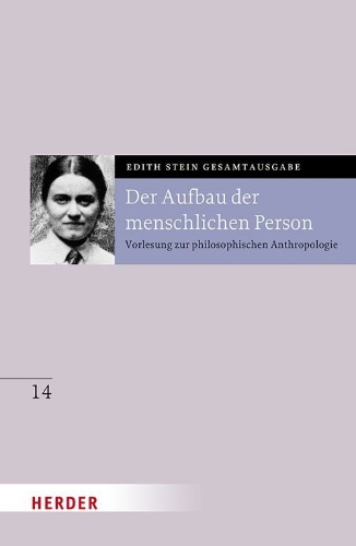 Buchcover und Innenansicht für das Buch: Der Aufbau der menschlichen Person