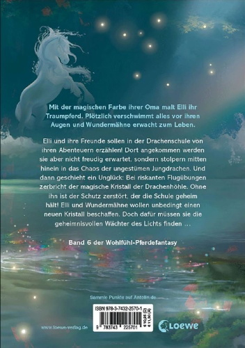 Buchcover und Innenansicht für das Buch: Wundermähne (Band 6) - Der Zauber der Wasserpferde