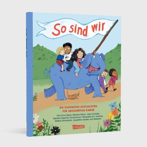 Buchcover und Innenansicht für das Buch: So sind wir