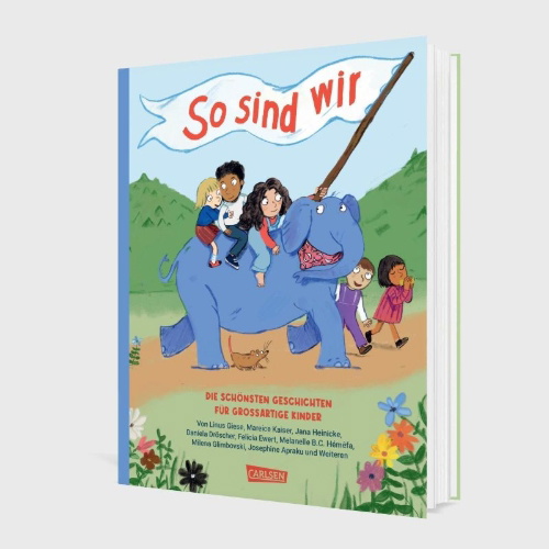 Buchcover und Innenansicht für das Buch: So sind wir